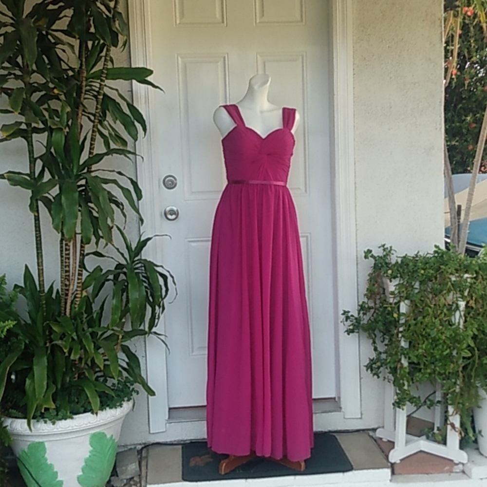 Stunning May Queen Fucsia Dress